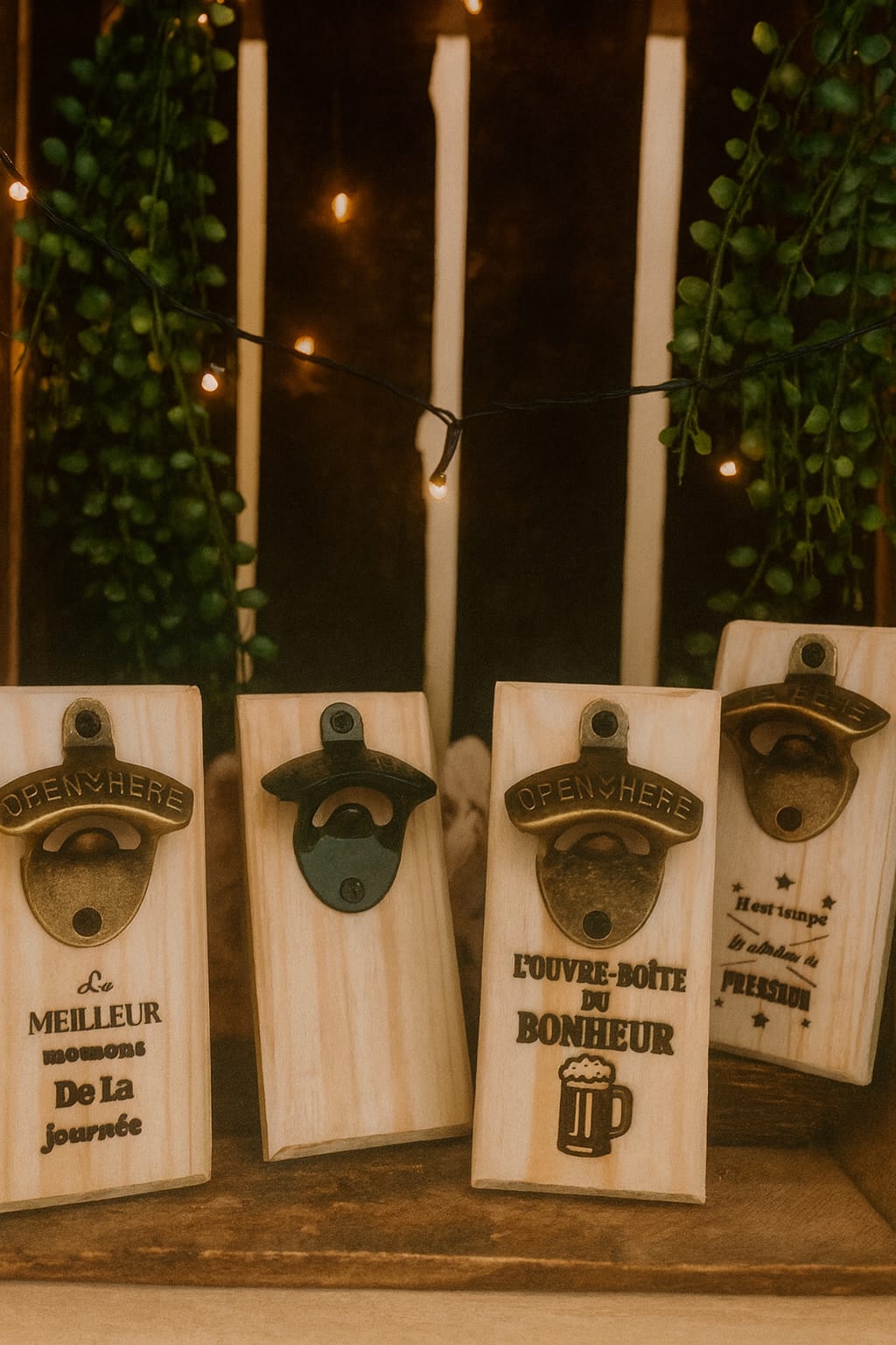 Décapsuleur personnalisés